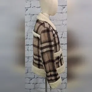 ジャケット・アウター Burberry wool jacket with fur BURBERRY Faux fur-trimmed wool-felt coat | NET-A-PORTER